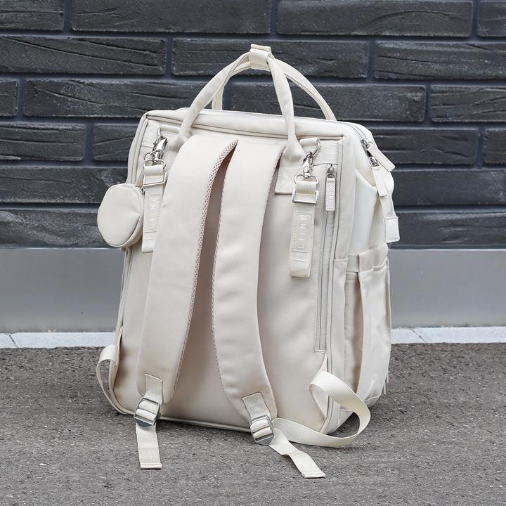 Actual product image Liini Changing rucksack cream rPET