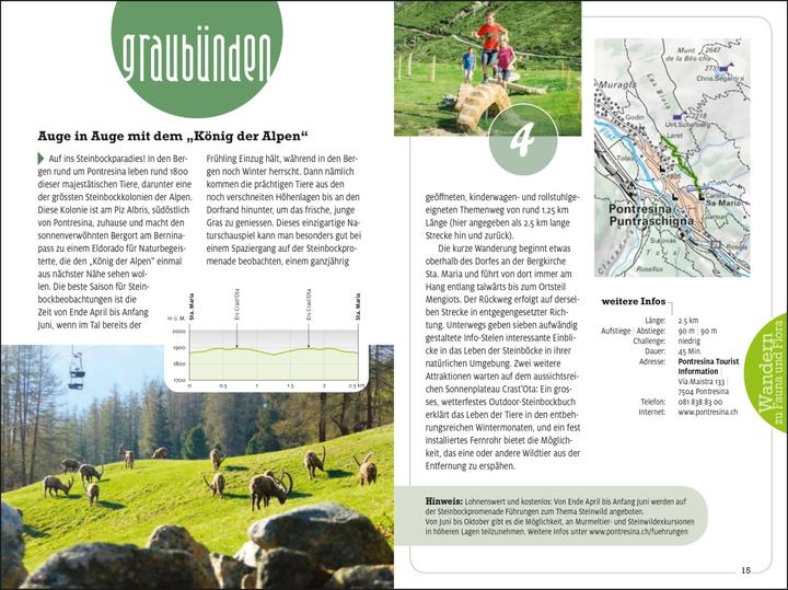 Produktbild Wandern zu Flora und Fauna Erlebnis Schweiz (Deutsch, Hallwag Kümmerly+Frey AG, 2022)