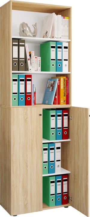 Actual product image VCM Office cabinet Filing cabinet Shelf Lona 6f (70 x 40 x 220 cm)