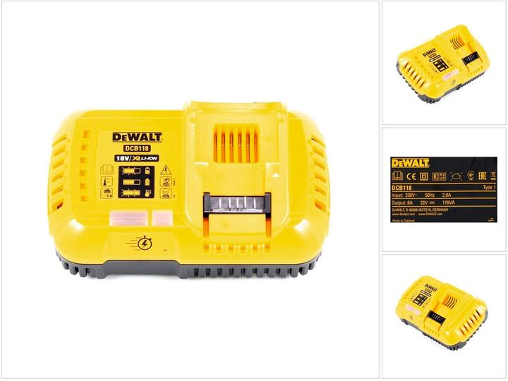 Actual product image DeWalt Charger FLEXVOLT for LiIon slide batteries (10.8 V)