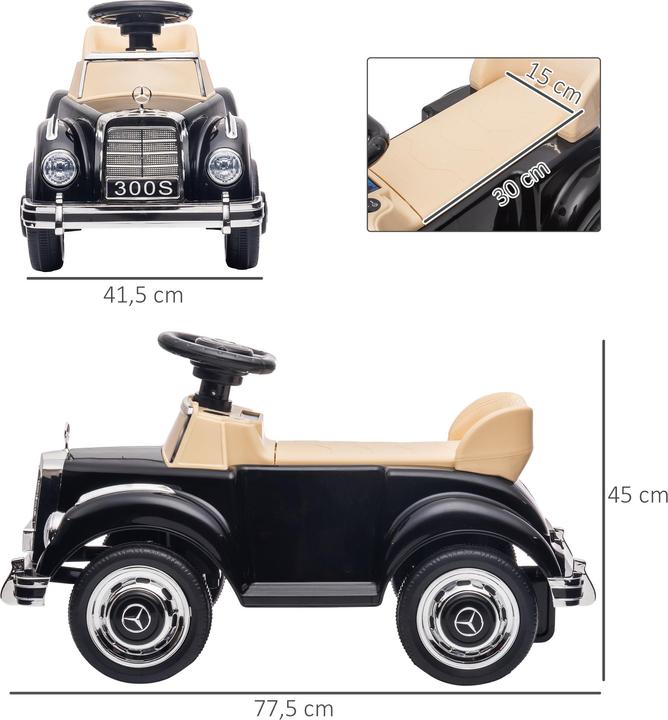 Image du produit Aiyaplay Voiture à toboggan avec protection contre le basculement