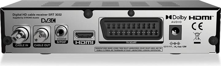 Actual product image Strong DVB-C HDTV-Receiver (0.06 GB, DVB-C)