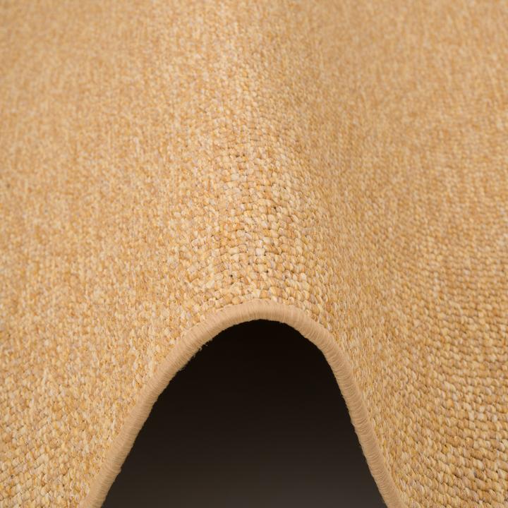 Actual product image Snapstyle Bentzon Natur Flachgewebe Teppich Rund (133 x 133 cm)