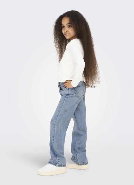 Produktbild Only KOGJUICY Hohe Taille Weiter Beinschnitt Jeans Jeans mit weitem Bein (146)