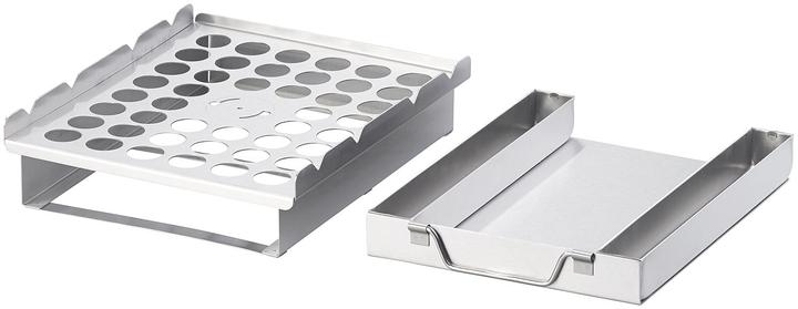 Actual product image Rosenstein & Söhne Stainless steel 5in1 grill attachment