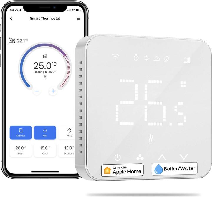 Actual product image Meross Smart thermostat