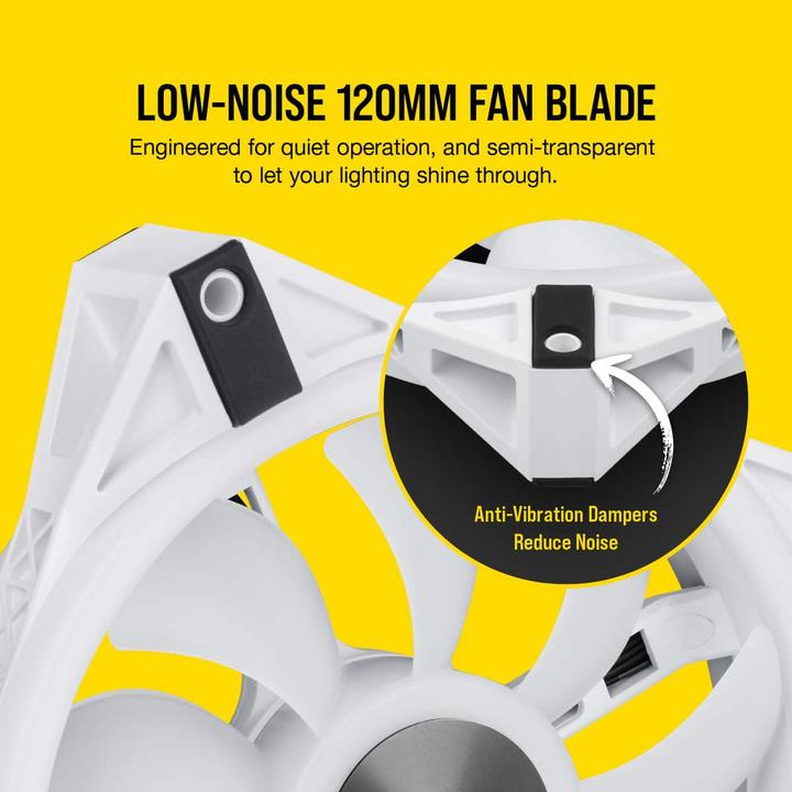 Productafbeelding Corsair iCUE QL120 RGB (120 mm, 3 x)