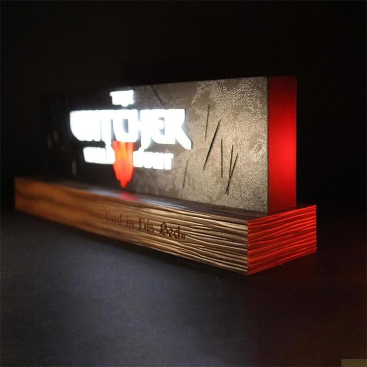 Actual product image Neamedia Assassin's Creed LED-Light Wild Hunt Logo 22 cm
