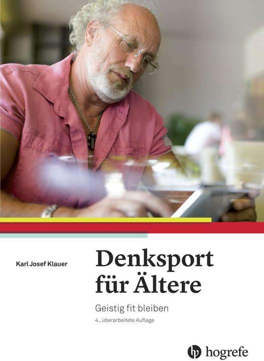 Produktbild Denksport für Ältere (Deutsch, Karl Josef Klauer, 2016)
