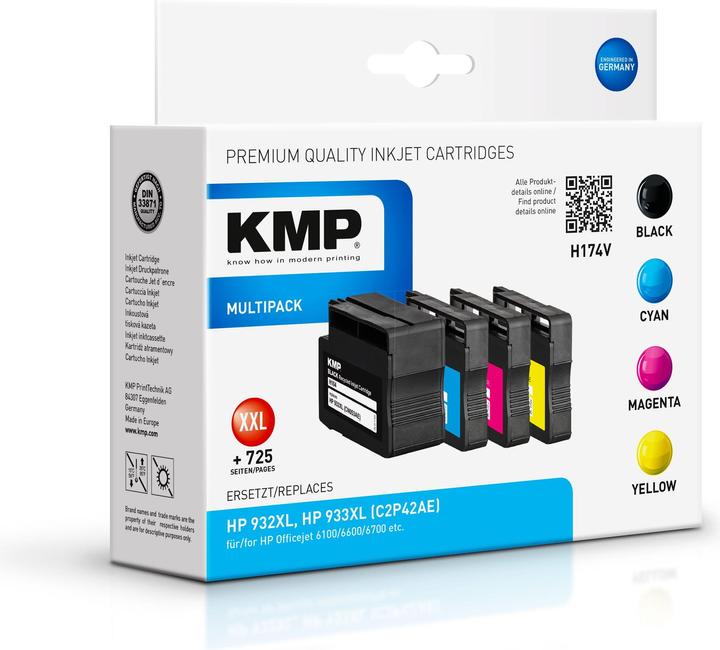 Produktbild KMP H174V (M, Y, BK, C)