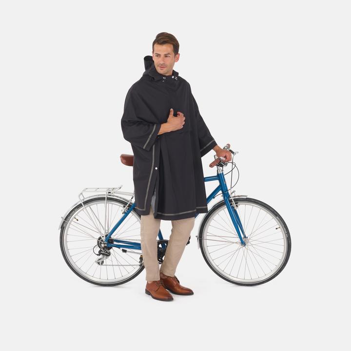 Produktbild Weathergoods IMBRIS Regen-Poncho, Schwarz, M-L (S/M)