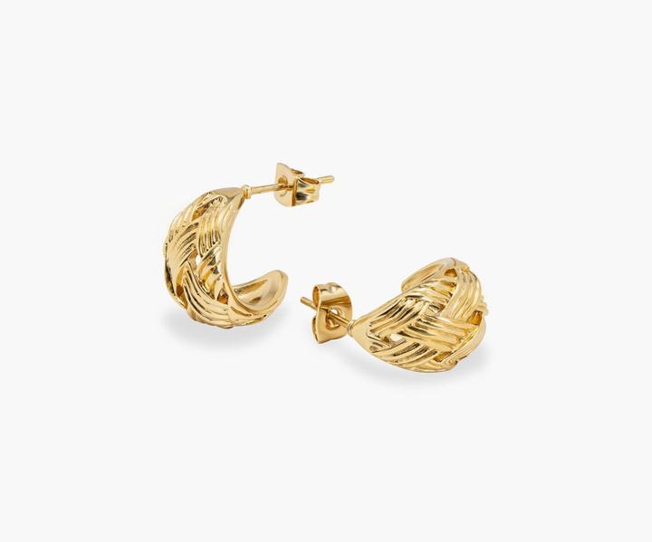 Image du produit Sensora Jewelry Boucles d'oreilles Plaid Love (Acier inoxydable)