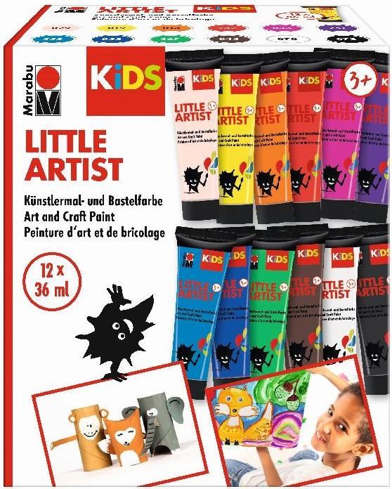 Produktbild Marabu Little Artist Sort (Multi, 432 ml)