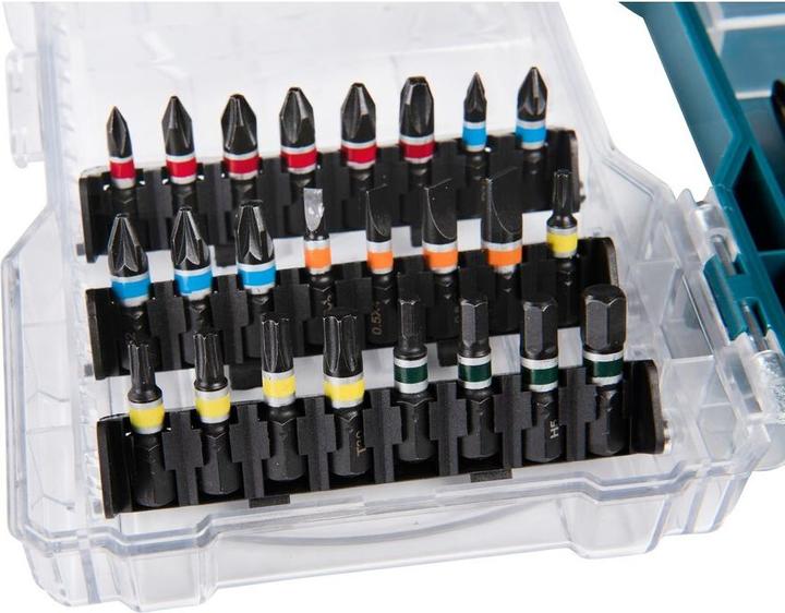 Actual product image Makita Bit set 32pcs. (Cross Phillips PH M1, Cross Phillips PH M2, Cross Pozidriv PZ M1, Cross Pozidriv PZ M2, Hexagon socket TX M30, Cross Pozidriv PZ M0, Cross Pozidriv PZ M3, Cross Phillips PH M0, Cross Phillips PH M3, Screw slot M3, Screw slot M4, Hexagon socket TX M10, Hexagon socket TX M15, Hexagon socket TX M20)