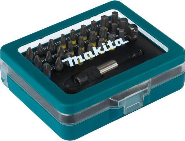 Image du produit Makita P-79790 Jeu de cliquets + embouts 32 pièces (3.0, 4.0, 5.0, 6.0, PH1, PH2, PH3, PZ1, PZ2, PZ3, T10, T15, T20, T25, T27, T30, T40)