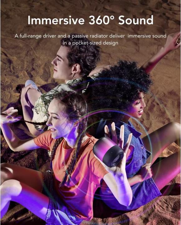 Actual product image soundcore Glow Mini (12 h, Rechargeable battery operated)