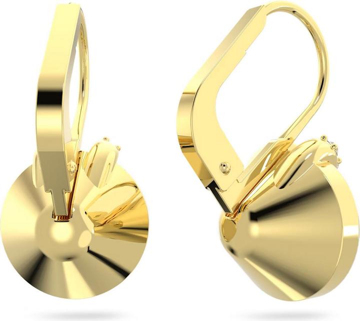 Produktbild Swarovski Bella V Drop Ohrhänger Rundschliff Gold (Swarovski Metall)