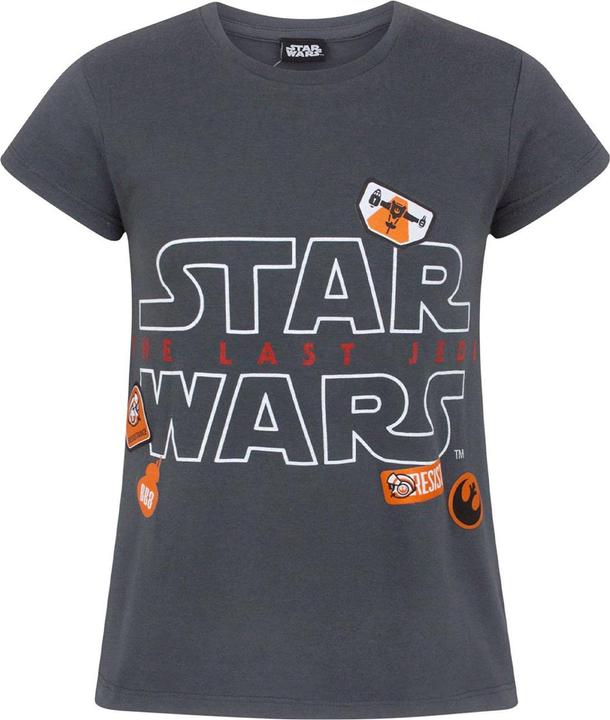 Actual product image Star Wars Girls Badge T-Shirt (140)