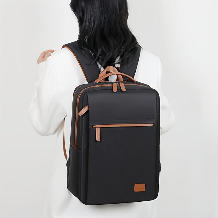 Produktbild Only-Bags.Store Tägliches Pendeln Computer-Rucksack, einfache mehrschichtige Business-Rucksack, Outdoor-Reisegepäck