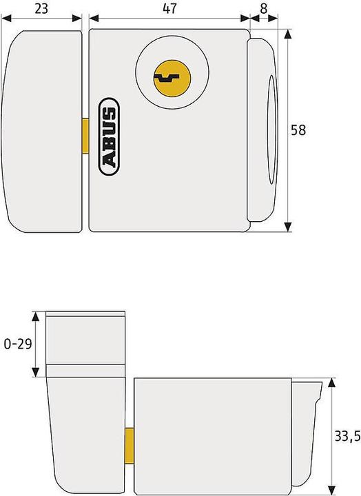 Produktbild Abus FTS3003 B AL0125