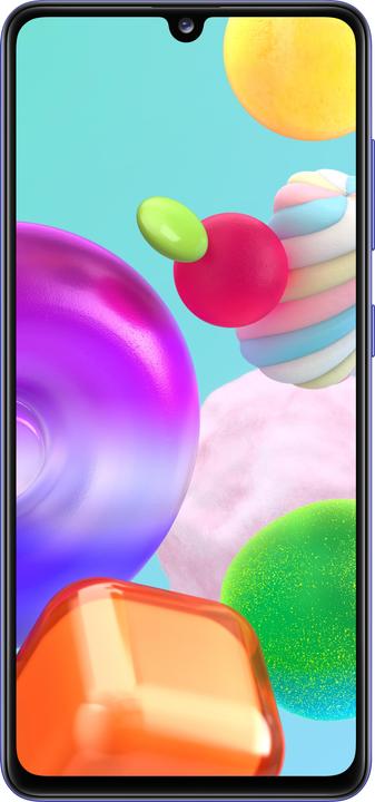 Actual product image Samsung Galaxy A41 EU (64 GB, Blue, 6.10", Dual SIM, 48 Mpx, 4G)