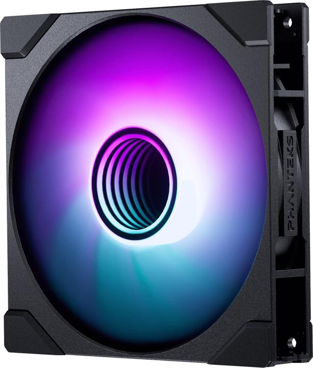 Phanteks Ventilateur M25 Gen2 PWM D-RGB - 140mm, noir (140 mm, 1 x)
