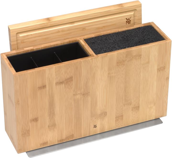 Produktbild WMF 3in1 Aufbewahrungsbox Messerblock Utensilienhalter Schneidebrett Bambus