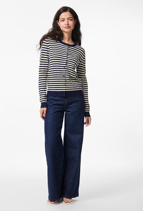 Actual product image Pieces Pcnora Ls O-Neck Knit Cardigan Noos Bc (XL)
