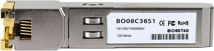 Actual product image CBO Alcatel-Lucent 3FE63343AA Compatible BlueOptics SFP BO08C38S1