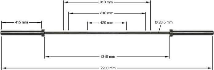 Produktbild ATX Multipurpose Cerakote Bar - Black
