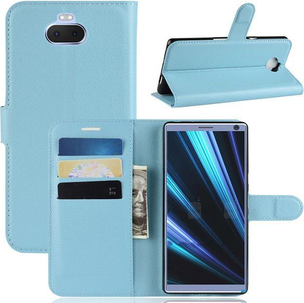 Produktbild MU Classic Litchi Leder Bookcover Series (Sony Xperia 10 Plus)