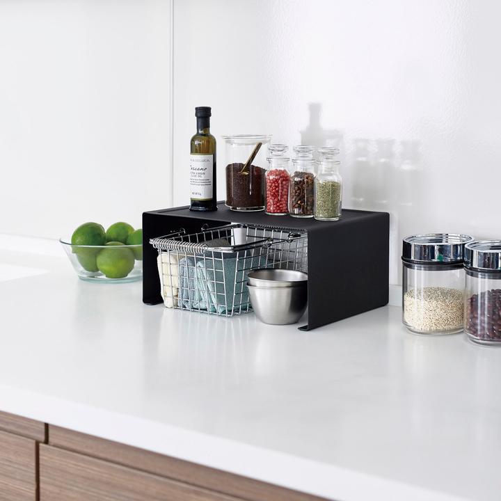 Actual product image Yamazaki Stackable kitchen shelf TOWER