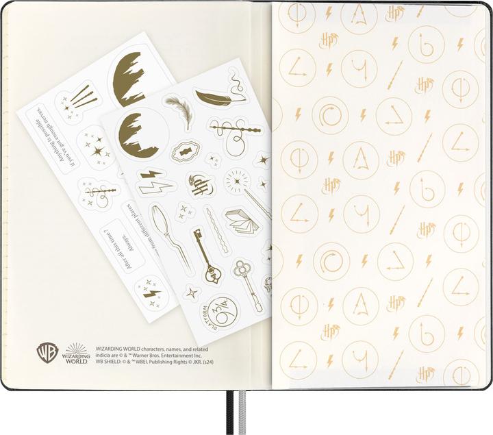 Produktbild Moleskine Notizbuch Limited Edition Harry Potter (130 x 210 mm, Liniert, Harter Einband)