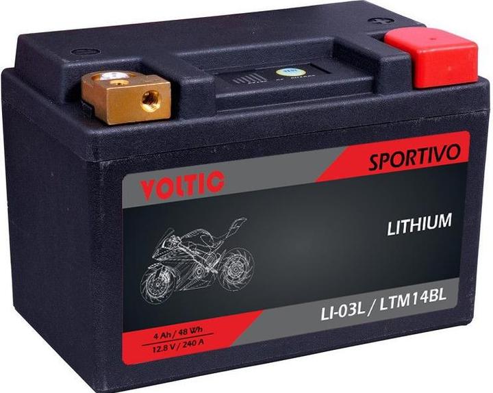 Image du produit Voltic Sportivo Lithium YB9L-B Pile moto LI-03L (DIN 50915)