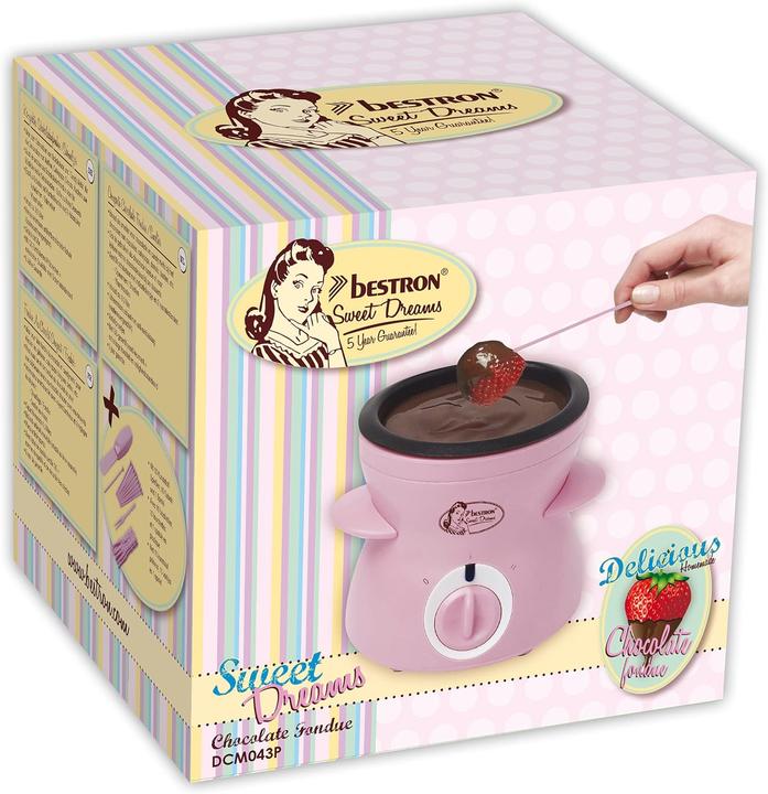 Produktbild Bestron DCM043P Elektrisches Fondue (Schokoladenfondue)