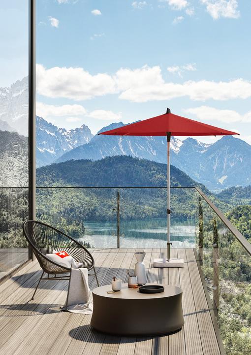 Actual product image Glatz Aluminium Smart parasol (2.10 m)