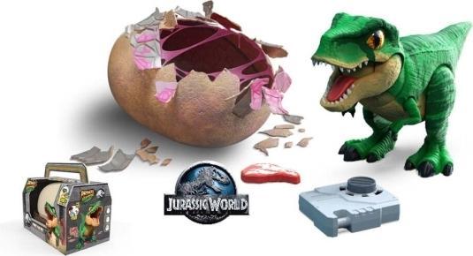 Immagine prodotto Spin Master Jurassic Interactive Hatching Dino - GR?N