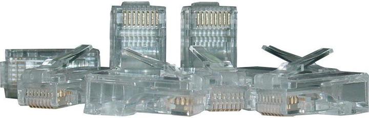 Actual product image Assmann RJ45 plug cat.6 UTP universal hard (0.17 m)