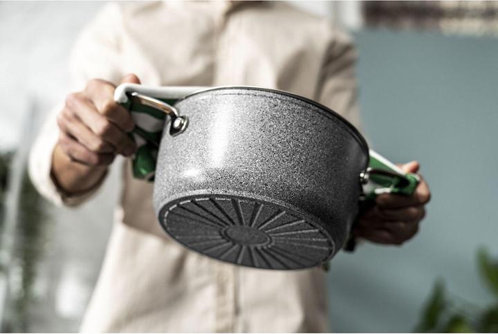 Productafbeelding Ballarini 75002-829-0 Steelpan 4 7 l Rond Grijs (24 cm, Steelpan, Aluminium)