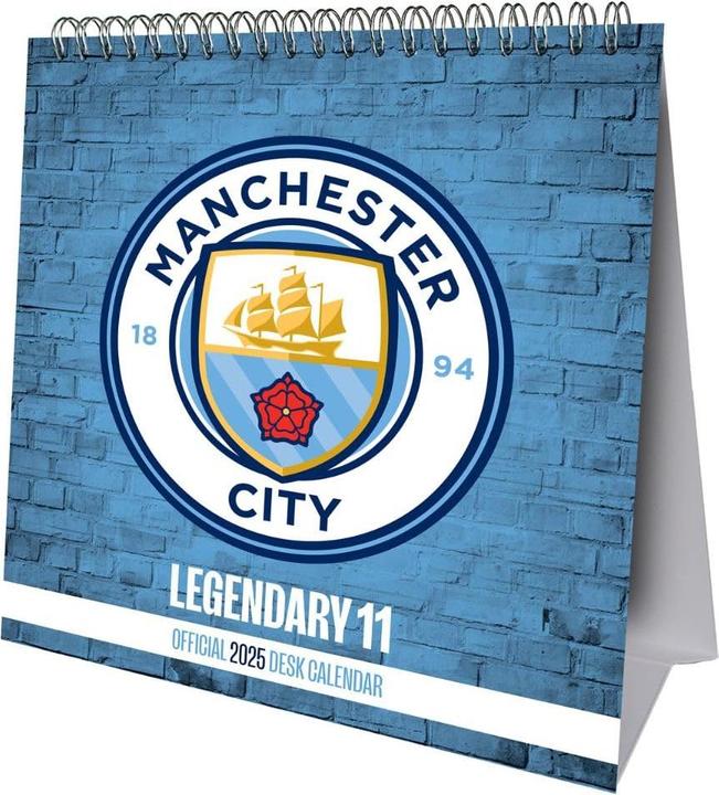 Produktbild Manchester City FC Tischkalender 2025 (Deutsch)