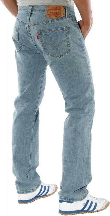 Actual product image Levis 501 jeans light stonewash (W31/L32)