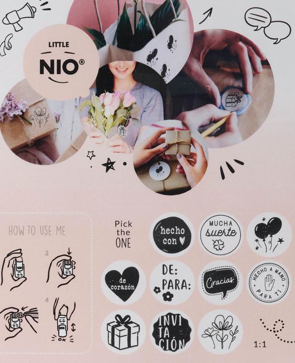 Produktbild Colop Stempel Little NIO Set sellos espana, 10-teilig
