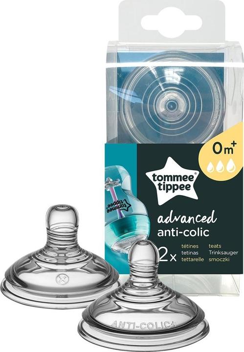 Actual product image Tommee Tippee Advanced Anti Colic Teat (2 x, from 3 M.)