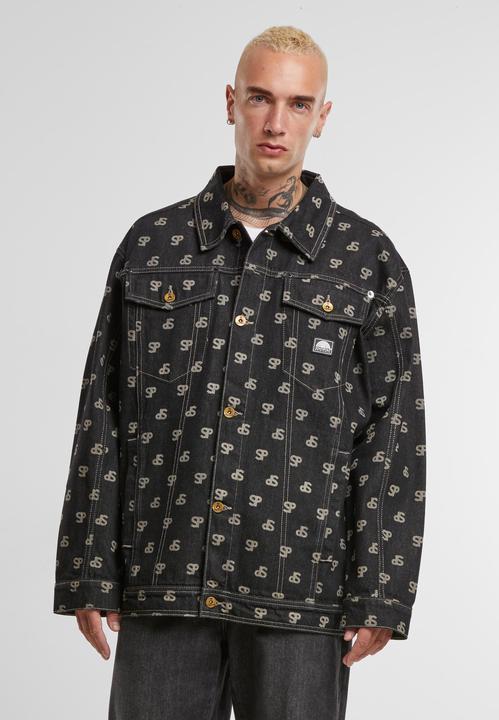 Image du produit Southpole Veste en denim Bleched AOP - 176105 (L)
