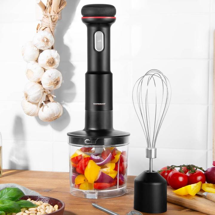 Produktbild Gastroback 40982 Kabelloser Design Stabmixer Set 5-in-1