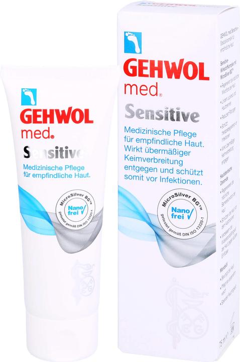 Actual product image Gehwol med Sensitive (Foot cream & foot gel, 75 ml)