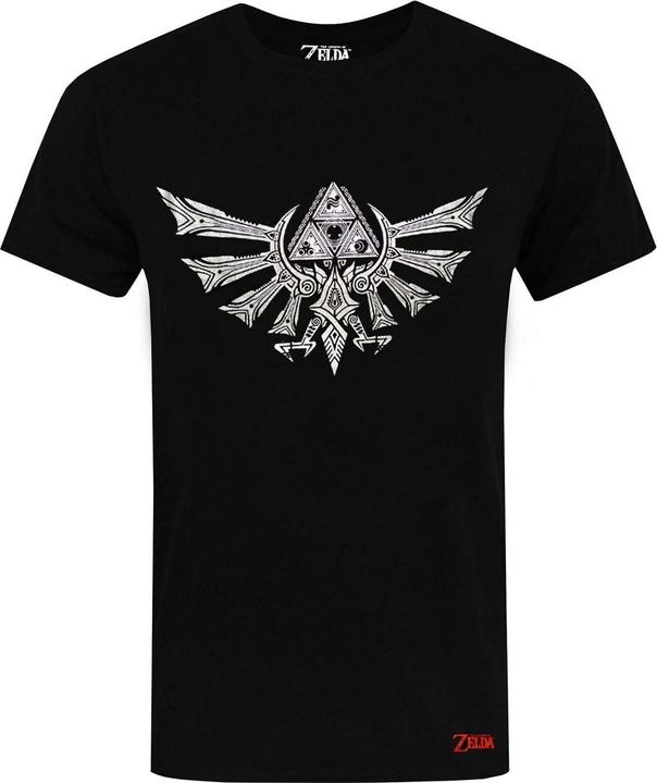 Actual product image The Legend of Zelda Mens Logo Short-Sleeved T-Shirt (3XL)