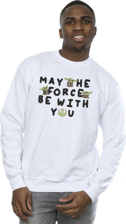 Produktbild Star Wars The Mandalorian Grogu May The Force Be With You Sweatshirt (S)