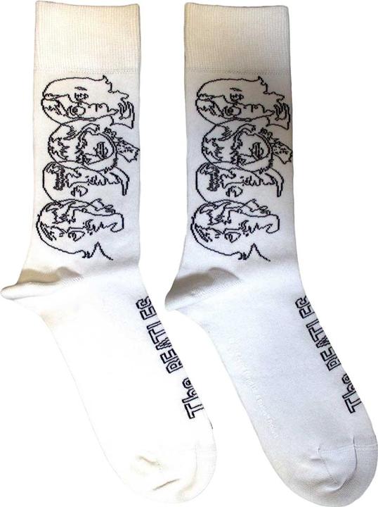 Produktbild The Beatles Album Faces Outlines Socken (40.5 - 45.5)