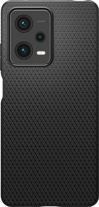 Actual product image Spigen Liquid Air - Case do Xiaomi Redmi Note 12 Pro 5G / POCO X5 Pro 5G (Czarny) (Xiaomi Redmi Note 12 Pro 5G, Xiaomi Poco X5 Pro)